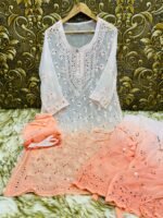 Chikankari mirror work - Image 3