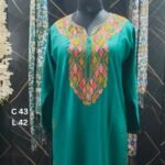 Kashmiri Ari Work Kurti - Image 4