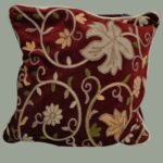 Velvette Pillow Cover Maroon - Image 2