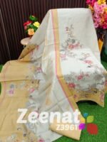 Muslin Digitally Printed & Zari Embroidered - Image 2