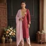Kashmiri Cotton Tilla Suit