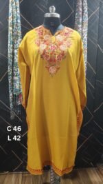 Kashmiri Ari Work Cotton Kurti - Image 3