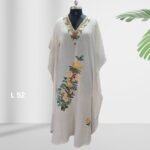 Kashmiri Work Cotton Kaftan