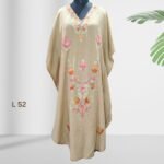 Kashmiri Work Cotton Kaftan - Image 3