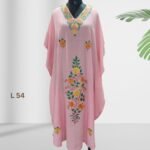 Kashmiri Work Cotton Kaftan - Image 4