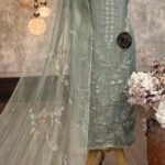 Crush tissue kurta & dupatta