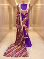 Ethereal Kashmiri Embroidery Ensemble - Image 3
