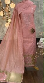 Mal chanderi kurta & dupatta
