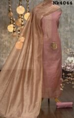 Moonga silk Jaamdani weaved kurta - Image 3