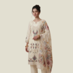 Ethereal Appliqué Organza Set
