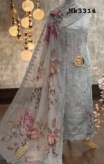 Ethereal Appliqué Organza Set - Image 2