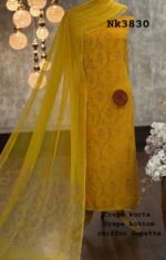 Crepe  digital printed Suit - Image 2