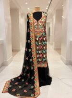 Kashmiri Ari Suit with Tilla Work - Image 2