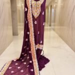 Georgette Aari Suit