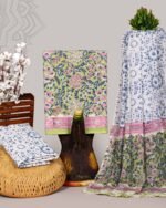 Hand block printed cotton suits - Image 3
