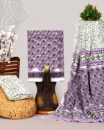 Hand block printed cotton suits - Image 4