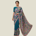 Premium Georgette Kashmiri Sarees