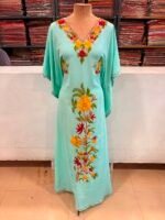 Kashmiri Crush Cotton Kaftan