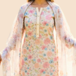 Organza Floral Suit - Image 2