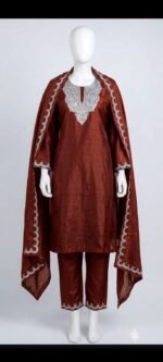 Bridal Silk Tilla Suit - Image 3