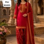 pure cotton suit with beautiful embroidery