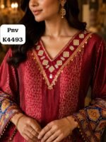 pure cotton suit with beautiful embroidery - Image 2