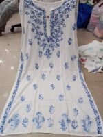 Rayon colour thread kurti - Image 2