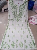 Rayon colour thread kurti - Image 3