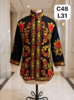 Kashmiri aari silk coat