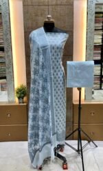 Banarasi Cotton Silk Suit - Image 6