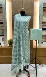 Banarasi Cotton Silk Suit - Image 4
