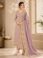 Banarasi Semi Chinia Silk Suit