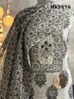 Cotton printed kurta with handwork - Image 2