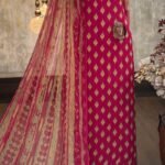 Crepe  digital printed kurta