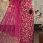 Crepe  digital printed kurta