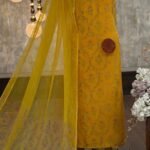 Crepe  digital printed kurta