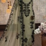 Crush tissue kurta dupatta