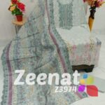 Shirt digital print with embroidery