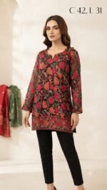 Georgette short kurti - Image 3