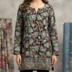 Georgette short kurti