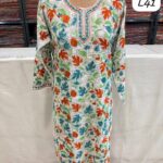Georgette long kurti