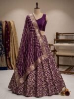 Khimkhwab Fabric with Georgette Dupatta