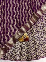 Khimkhwab Fabric with Georgette Dupatta - Image 2