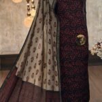 Maheshwari digital printed kurta & dupatta