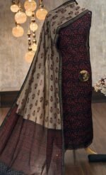 Maheshwari digital printed kurta & dupatta - Image 3