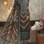 Maheshwari digital printed kurta & dupatta