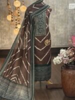 Maheshwari digital printed kurta & dupatta - Image 4