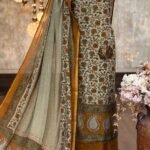 Maheshwari digital printed kurta & dupatta