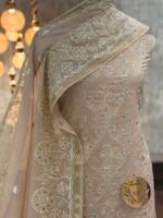 Mal chanderi kurta & dupatta - Image 2