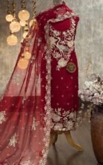 Mal chanderi kurta Dupatta - Image 3